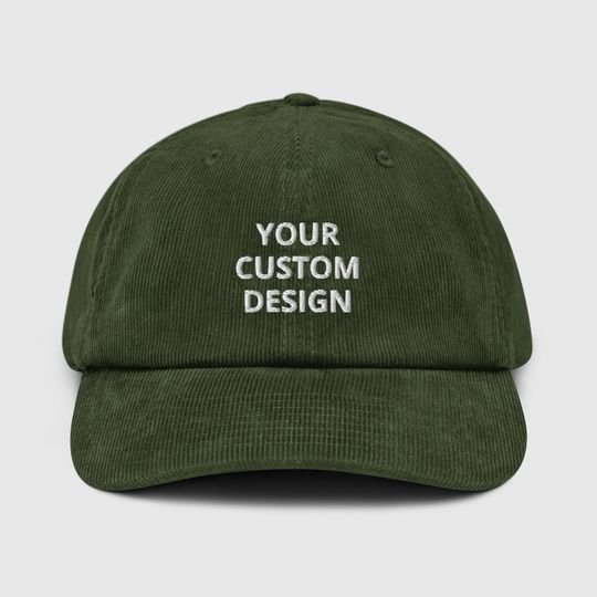 Discover Embroidered Corduroy Hat, Corduroy Cap, Funny Dad Hat, Father's Day Gift