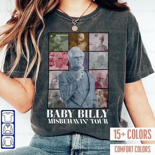 Discover Comfort Color Uncle Baby Billy Misbehavin Tour Shirt, Freeman Movie Shirt, Bible Bonkers Shirt