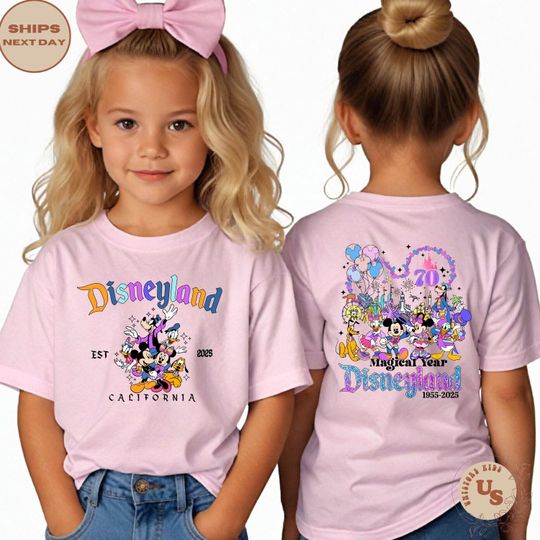 Discover Disneyyland Toddler T-Shirt, Disneyyland 70th Anniversary Shirt