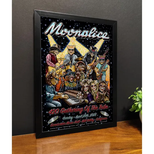 Discover Moonalice Sweetwater Music Hall, Mill Valley, CA Apr 20 2025 Tour Poster