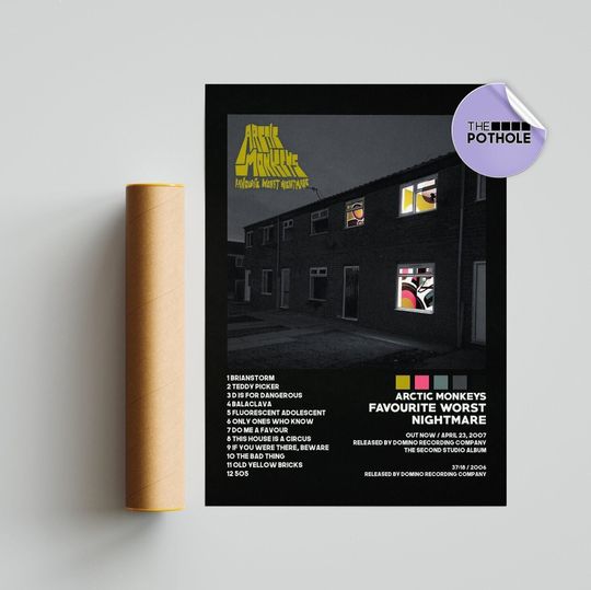 Discover Arctic Monkeys Posters, Favourite Worst Nightmare Poster