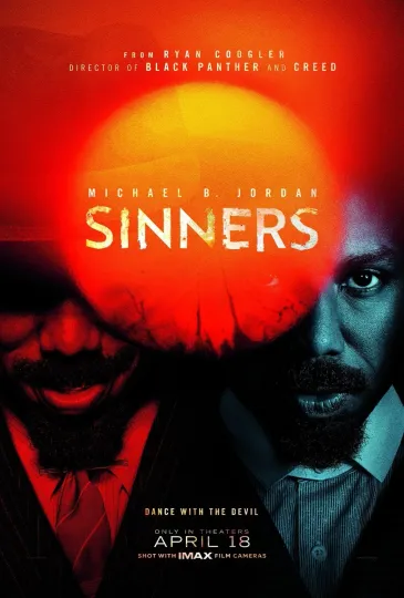 Discover Sinners 2025 Movie Poster Wall Decor 24x36" Michael B. Jordan Poster