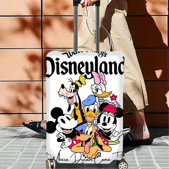 Discover Mickeyy mouse Vs Friends Where Dream Come True Luggage Cover, COVER ONLY
