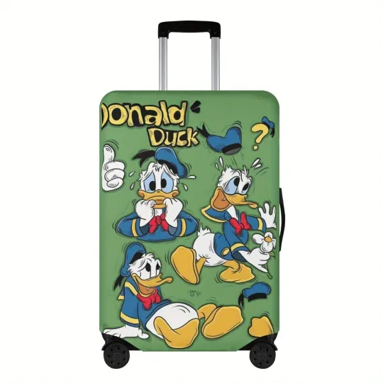 Discover Scared Donald Duckk Best Gift For Cartoon Duck Lovers Luggage Cover, COVER ONLY