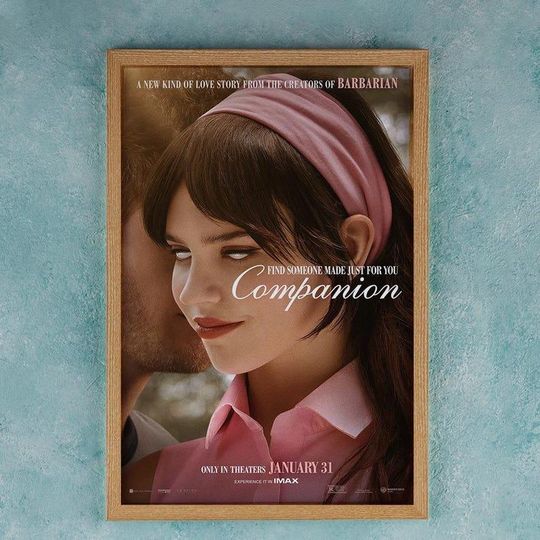 Discover Companion 2025 Movie Poster Wall Art Decor Rome