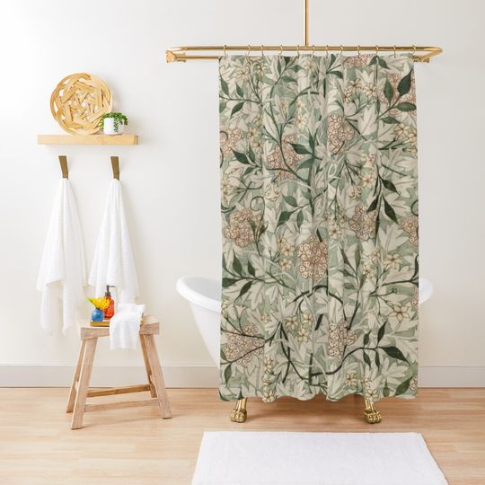 Discover Floral Patterns  Shower Curtain