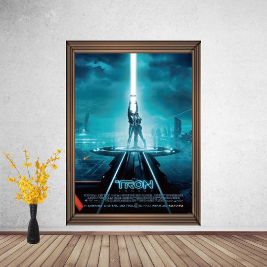 Discover TRON Legacy Classic Movie Poster, Home Decor, Vintage Movie Poster