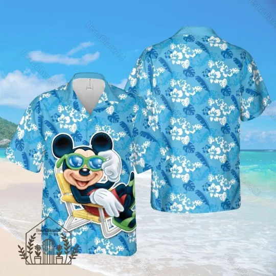 Discover Halloween Mickeyy mouse 3D HAWAII SHIRT