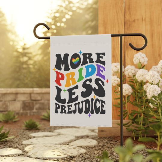 Discover Human Rights Pride Garden Flag, Progressive Flag, LGBTQ Flag, Gifts for Gardeners