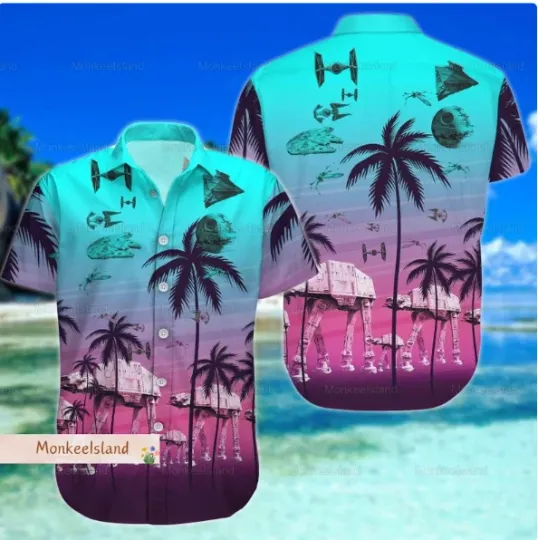 Discover Halloween Starr Warss 3D HAWAII SHIRT