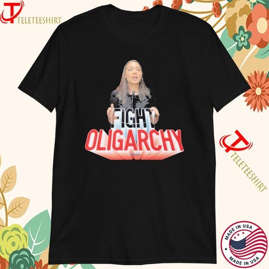 Discover Alexandria Ocasio Aoc See Through Fight Oligarchy T-shirts