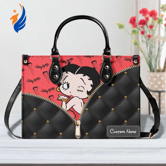 Discover Betty Boop Leather Handbag – Custom Vintage Women s Purse