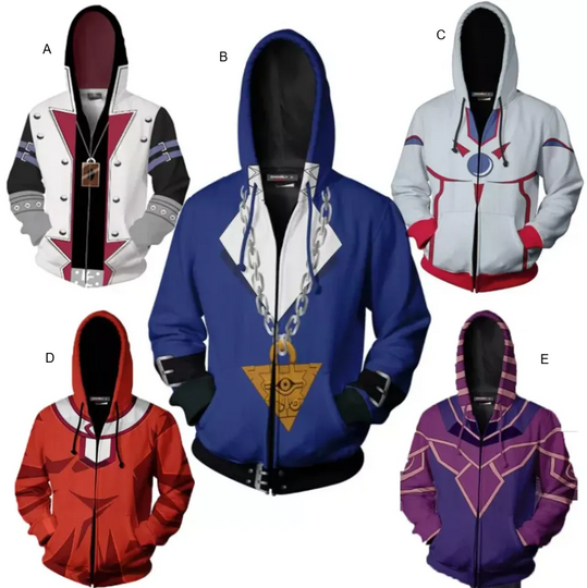 Discover Anime Duel Monsters YU GI OH Cosplay Costume Yugi Muto ATEM Seto Kaiba Jade