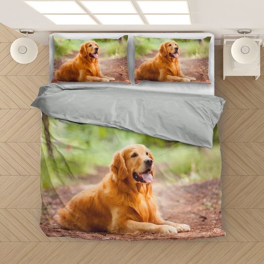 Discover Golden Retriever Bedding Sets