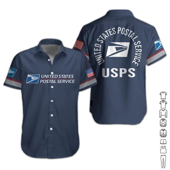 Discover Postal Service Hawaiian Shirt, Postal Worker 3D Hawaii Shirt All Over Print ND046
