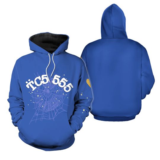 Discover Sp5der Web Hoodie Jogger Sets