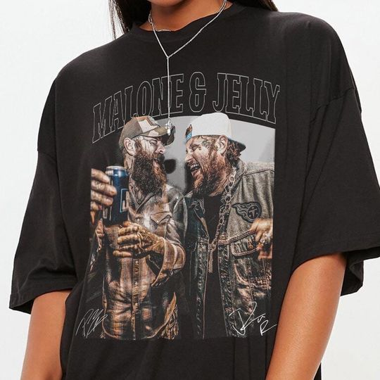 Discover Post Malone Jelly Roll Vintage Shirt