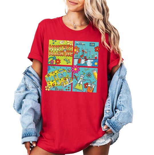 Discover Mystery Machine Science Shirt, Funny Lab Week 2025 Shirt
