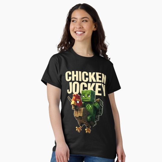 Discover Chicken Jockey Classic T-Shirt