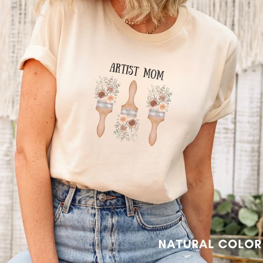Discover Mother's Day 2025 T-shirt - Gift for Artist Mom - Unisex