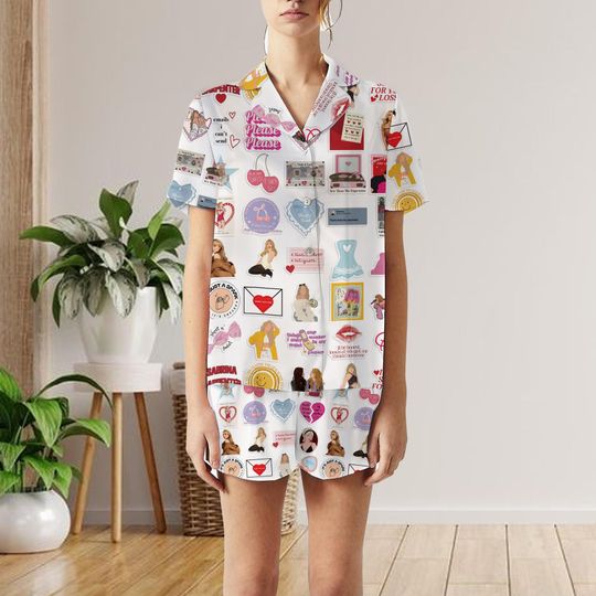Discover Sabrina Carpenter Short Pajamas Set, Sabrina Carpenter 2025 tour Pajamas, Short Pajamas Set