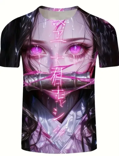 Discover neko demon 3D Printed T-shirt