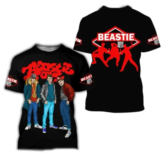 Discover Great New Beastie Boys Band Gift For Fans AOP 3D T-shirt