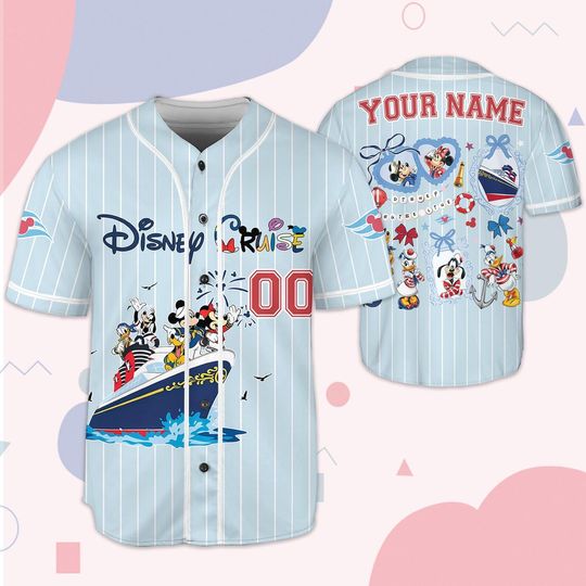 Discover Personalized Disneyyy Cruise Baseball Jersey
