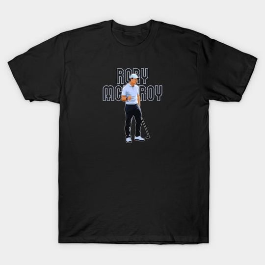 Discover Rory McIlroy Northern Ireland #0 Number - Rory Mcilroy - T-Shirt