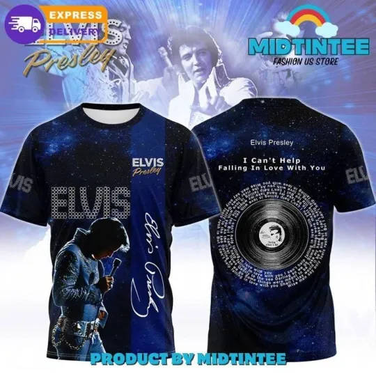 Discover Elvis Presley For I Help Falling In Love With You Shirt