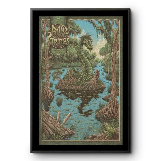 Discover Billy Strings Tour Poster February 21-22 2025 Atlanta GA