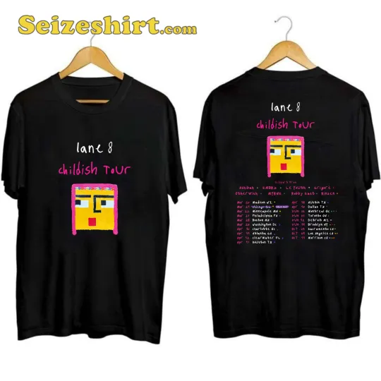 Discover Lane 8 Childish Tour 2025 T-Shirt