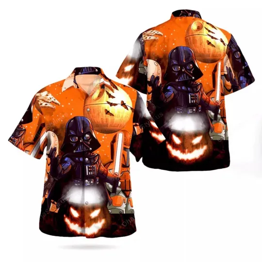 Discover Starr Warss Darthh Vaderr Halloween 3D HAWAII SHIRT Mother Day Gift All Over Print