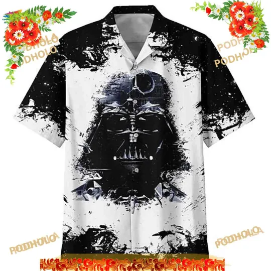 Discover Darthh Vaderr Summer Funny Hawaiian Shirt, Starr Warss Hawaii Shirt