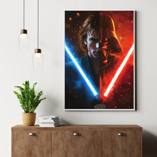 Discover Starr Warss Anakin To Vader Revenge Of The Sith 20th Anniversary Poster