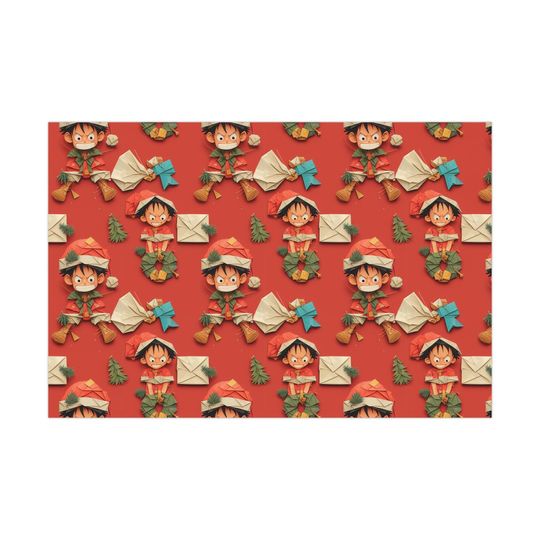 Discover Anime OnePiece, Gift Wrapping Papers, Luffy, Trendy OnePiece Christmas Wrap