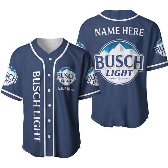 Discover Custom Name Light Beer Unisex Baseball Jersey, Jersey Lover Beer