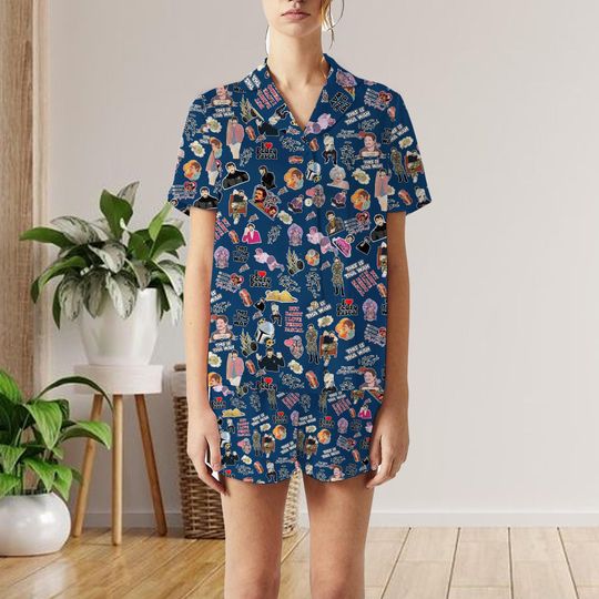 Discover Pedro Pascal Short Pajamas Set, Movie Family Pajamas, Pedro Pascal Family