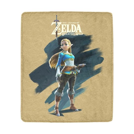 Discover Princess Zelda Gift Blanket, Generic of Custom Name
