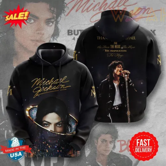 Discover Michael Jackson 3D Hoodies