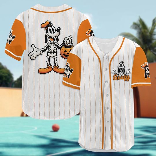 Discover Pumpkin goofyy Baseball Jersey, Birthday Gift