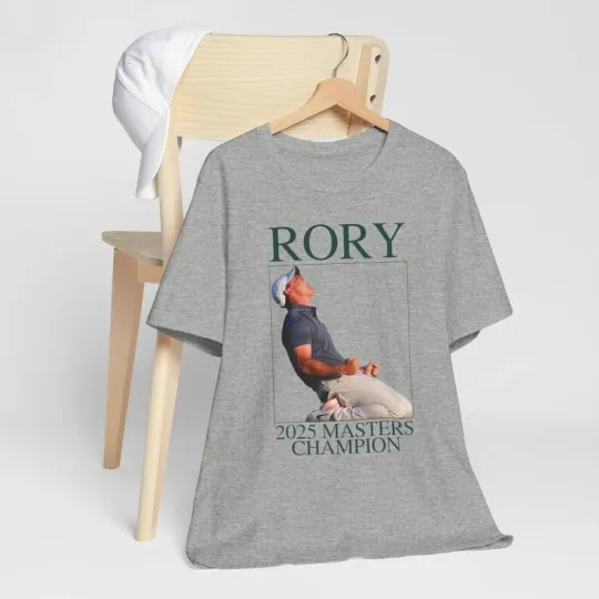 Discover Rory Mcilroy Masters Winner Shirt, 2025 Golf Masters Tee, Golf Gift