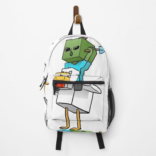 Discover Chicken Jockey Backpack, School Bag, Kid Gift, Back to School