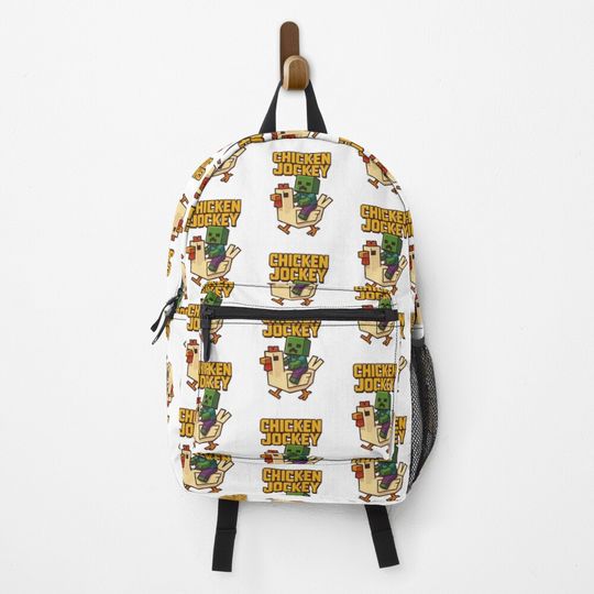 Discover chicken jockey shirt - funny zombie chicken jockey - funny games shirt Backpack