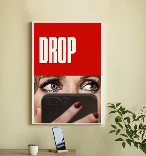 Discover Drop (2025) Movie Poster-High Quality Canvas Movie Poster - Wall Art-Home Decor
