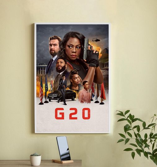 Discover G20 (2025) Movie Poster-High Quality Canvas Movie Poster