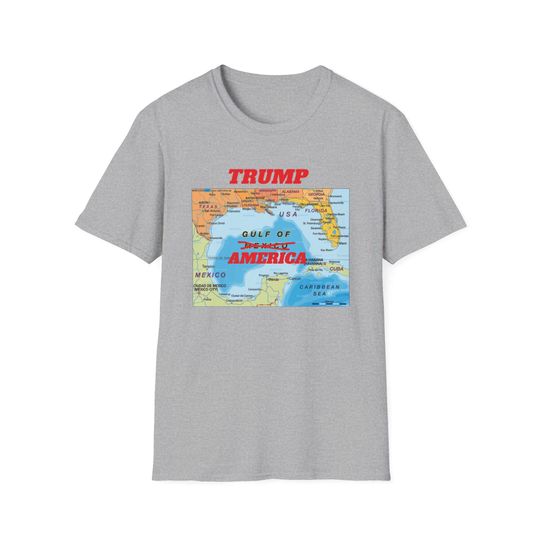 Discover Trump - Gulf of America Unisex Softstyle T-Shirt