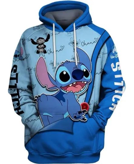 Discover Disneyyy Stitchh 3D Hoodie