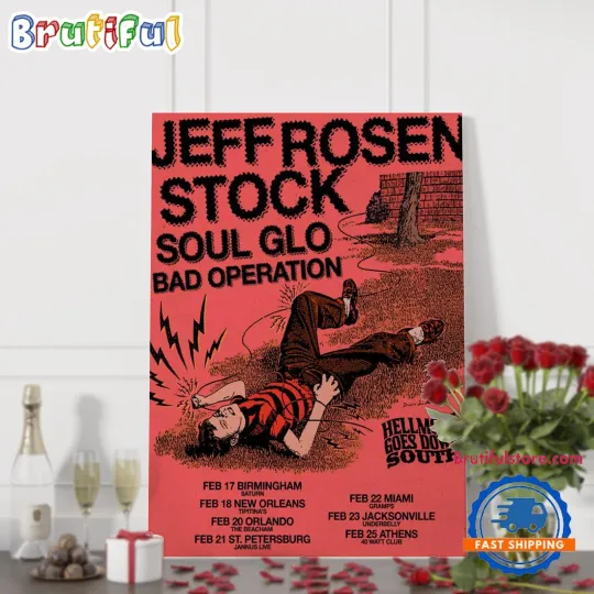 Discover Jeff Rosen Stock Hellmode Goes Down South Tour 2025 Poster
