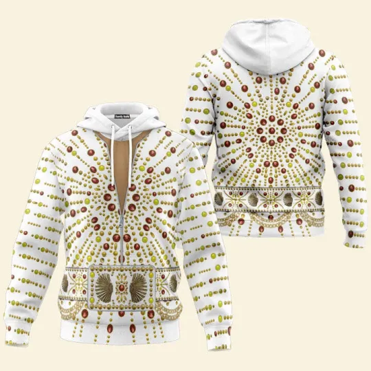 Discover Elvis Sunburst - Costume Cosplay Hoodie Jogger Set
